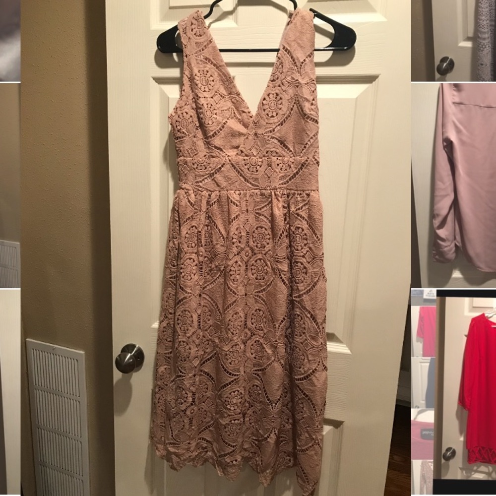 Tan dress